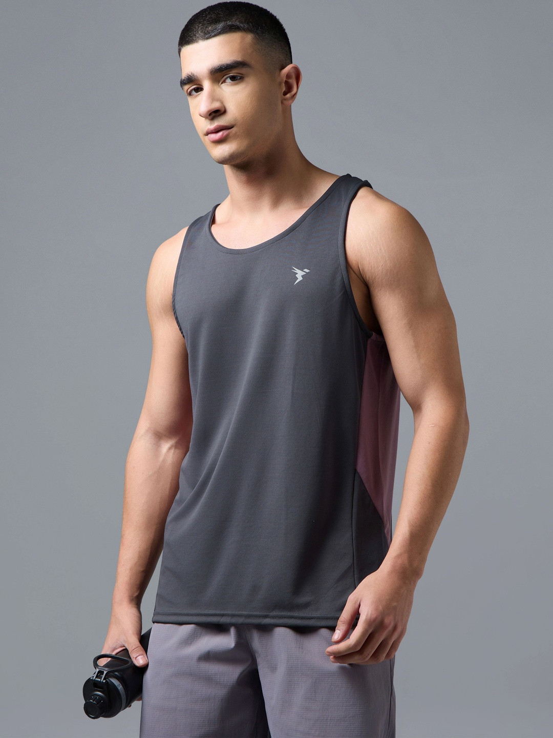 Technosport Colourblocked Gym Vest