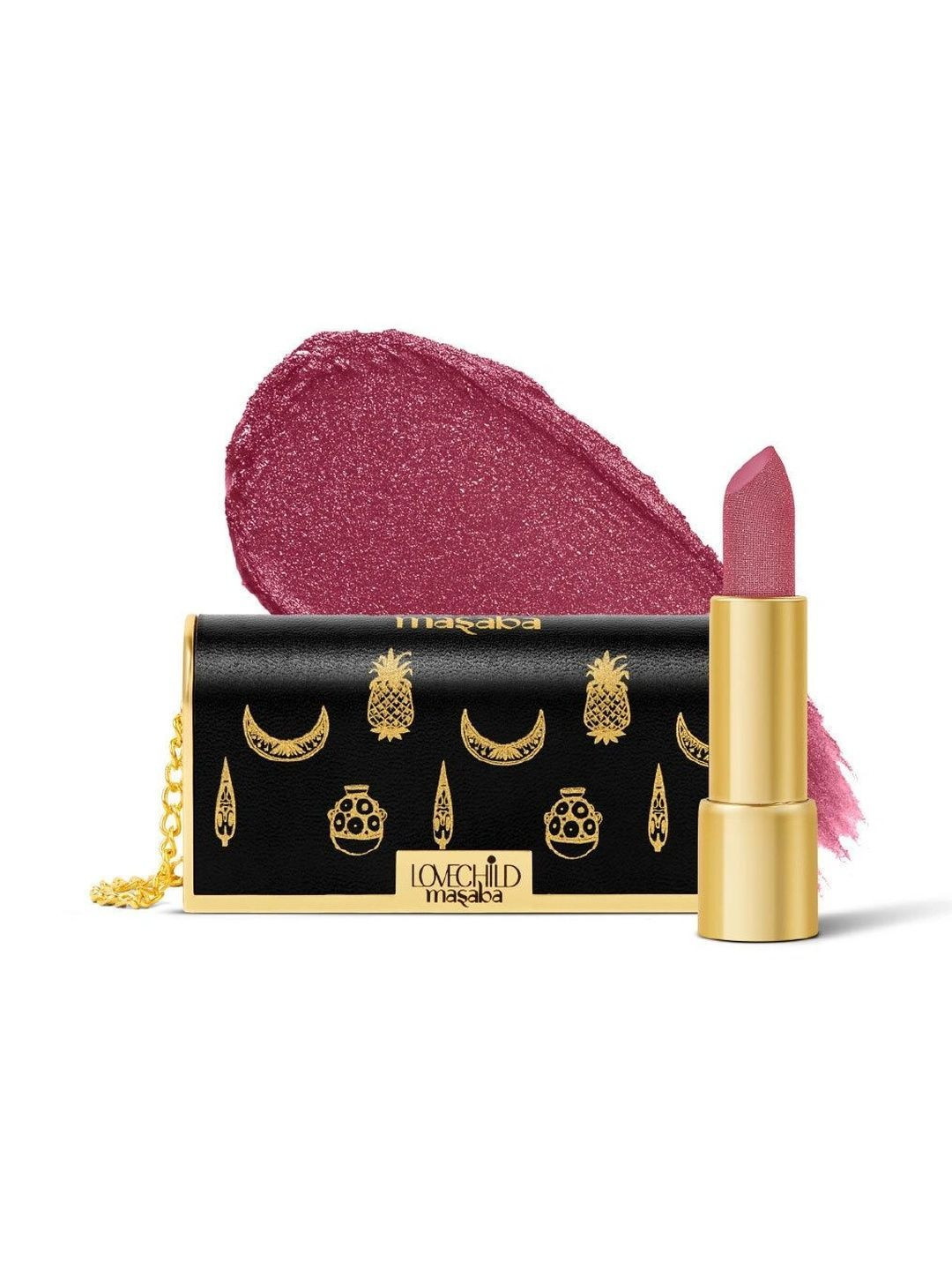 Lovechild Masaba BATUA Pocket Lipstick Rich Satin Finish- Pressed Petal