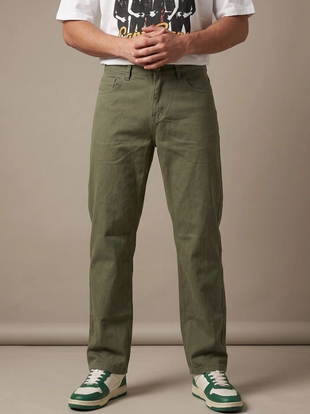The Roadster Lifestyle Co. Men Straight Fit Jeans