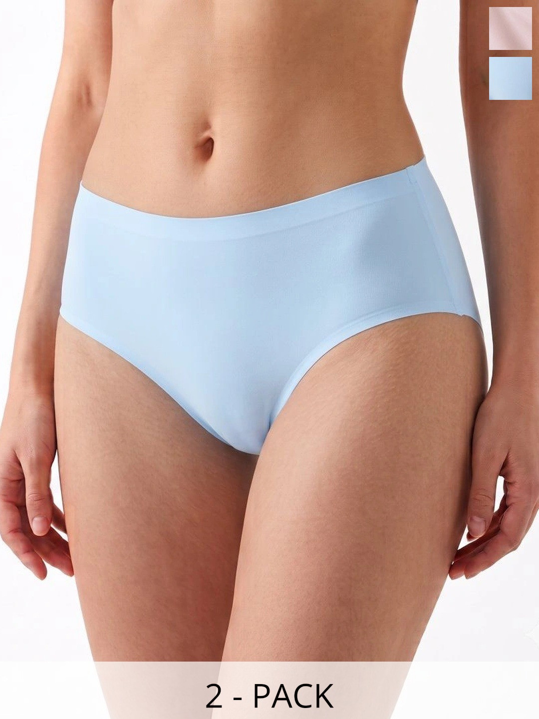 Fimalia Women Pack of 2 Seamless Assorted Bikini