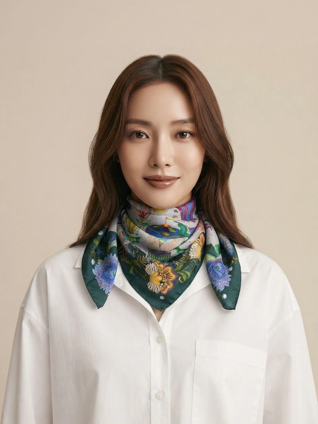 Attire Empire Women Printed Scarf