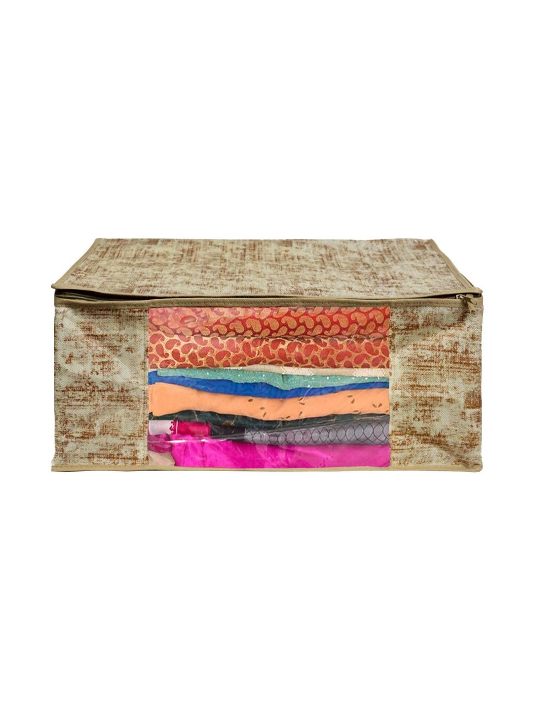 AARON INC Beige Set of 1 Reusable Multi-Utility Organisers