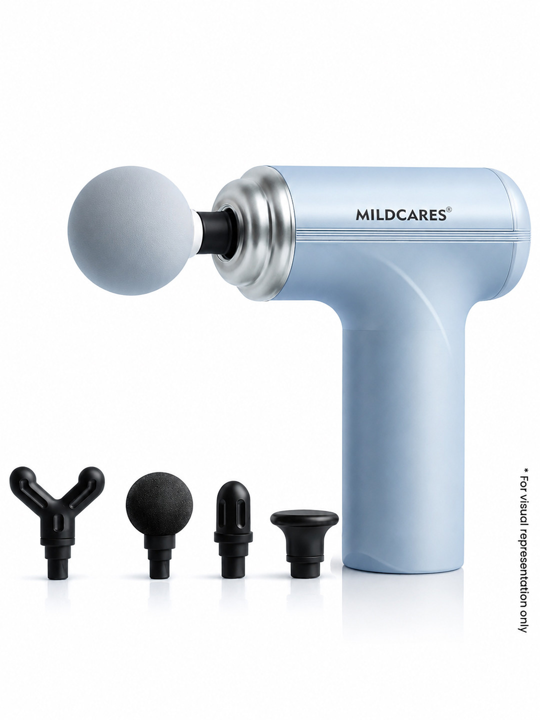 MILDCARES 4-in-1 M1 Full Body Massager Gun For Pain Relief