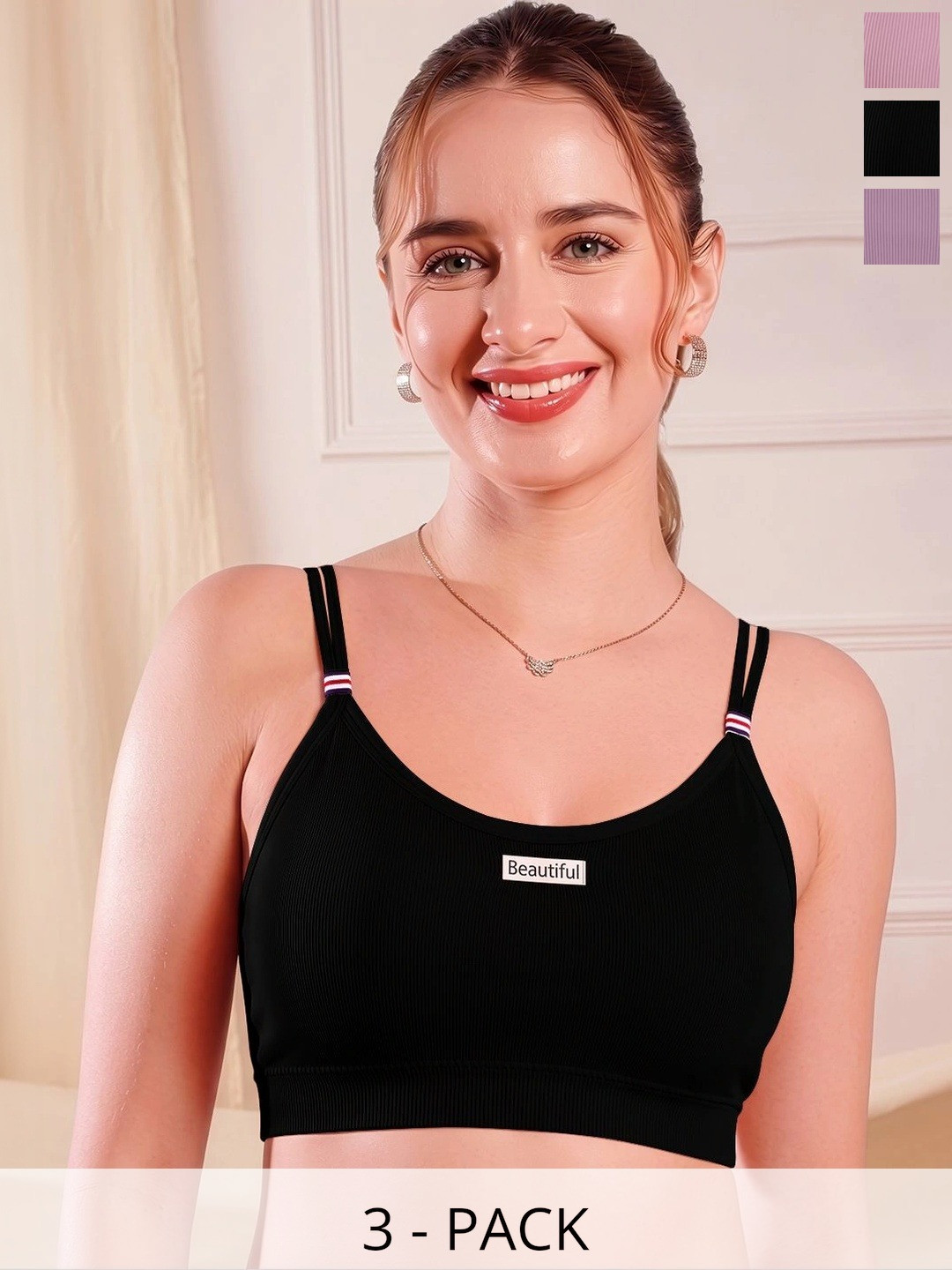 CORSICA Bralette Bra Medium Coverage Lightly Padded