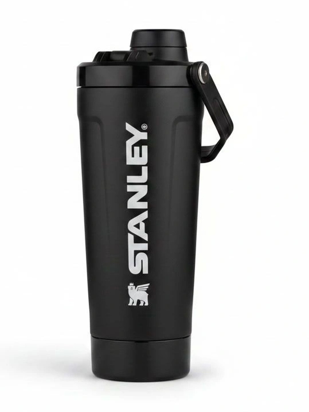 STANLEY Black & White Single Stainless Steel Brand Logo Double Wall Vacuum Water Bottle