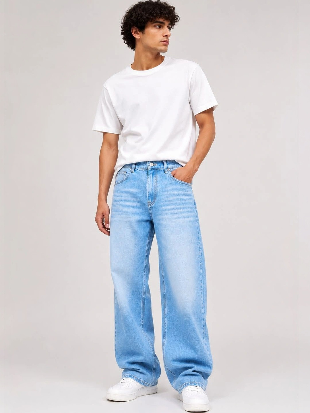 Tini Huggs Men Mid-Rise Jeans