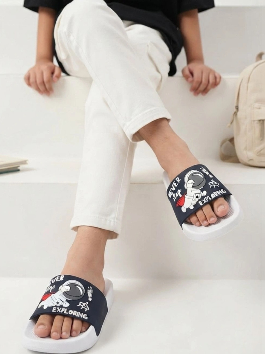 GLISSERS Boys Self Design Sliders