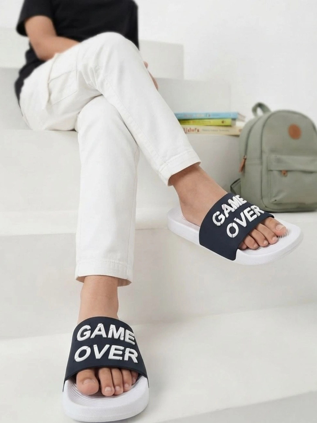 GLISSERS Boys Self Design Sliders