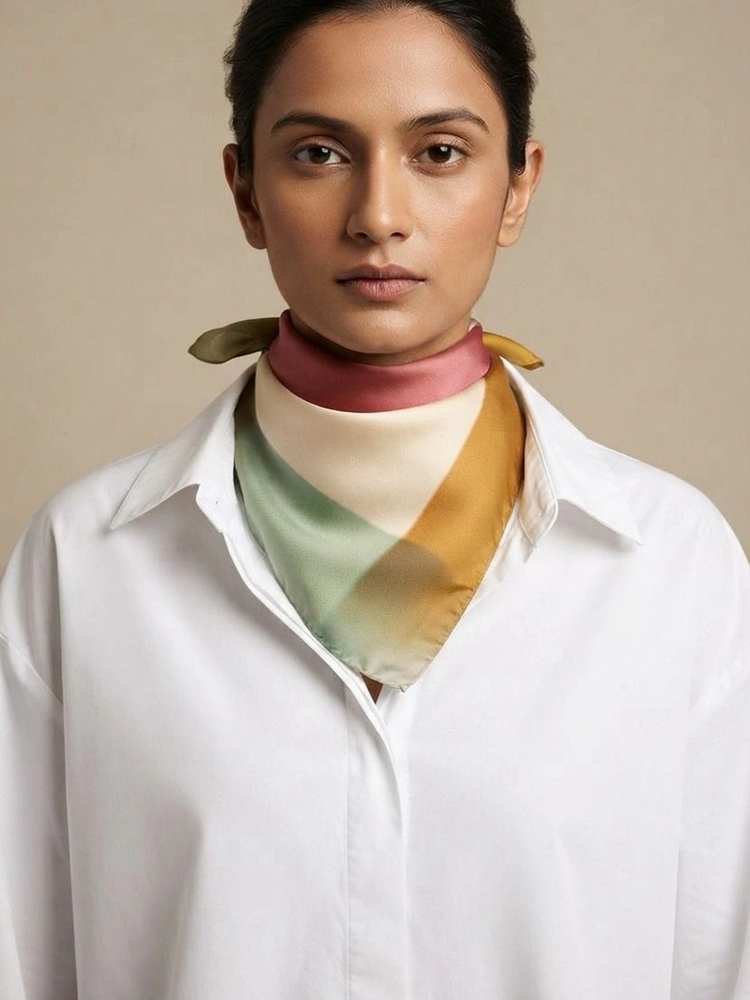 Attire Empire Women Colourblocked Scarf