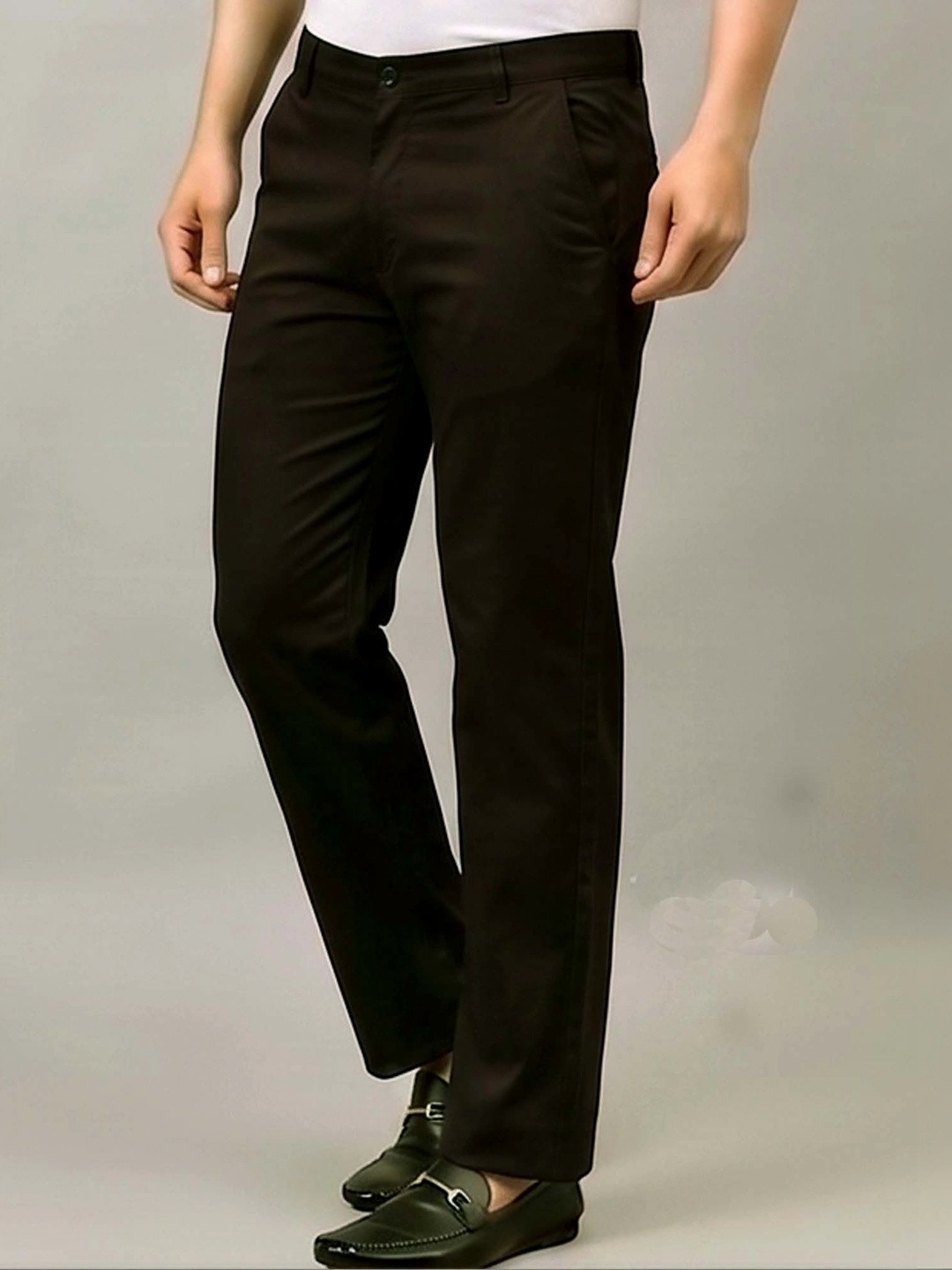 PANTOM Men Classic Easy Wash Trousers