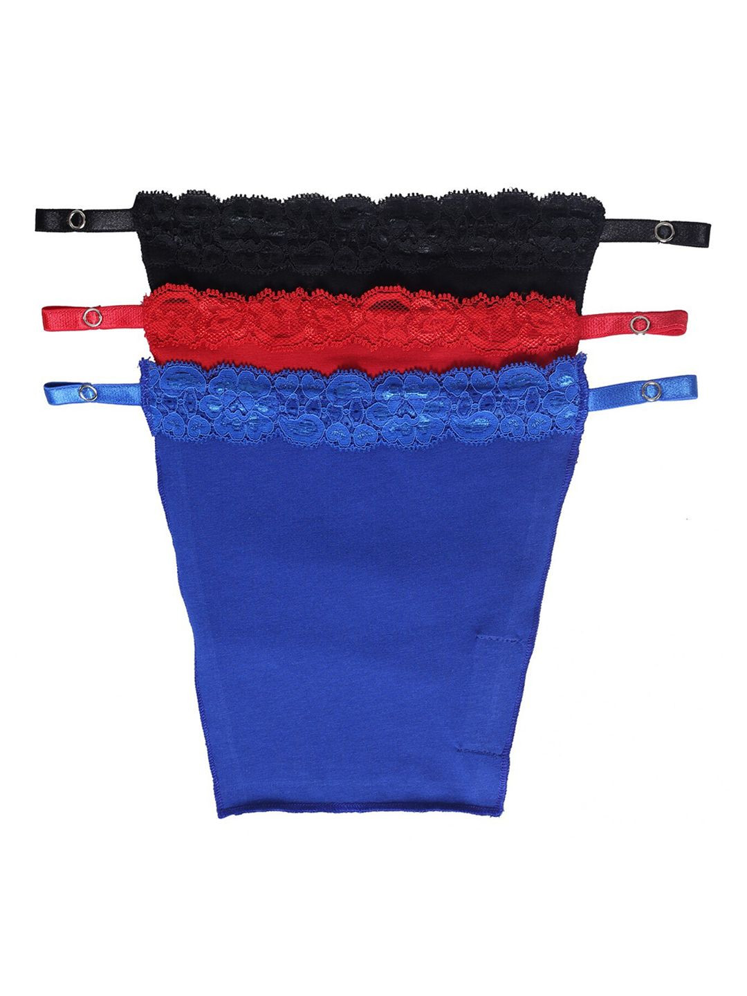 Finesse Miracle Cami Pack of 3 Black Camisoles