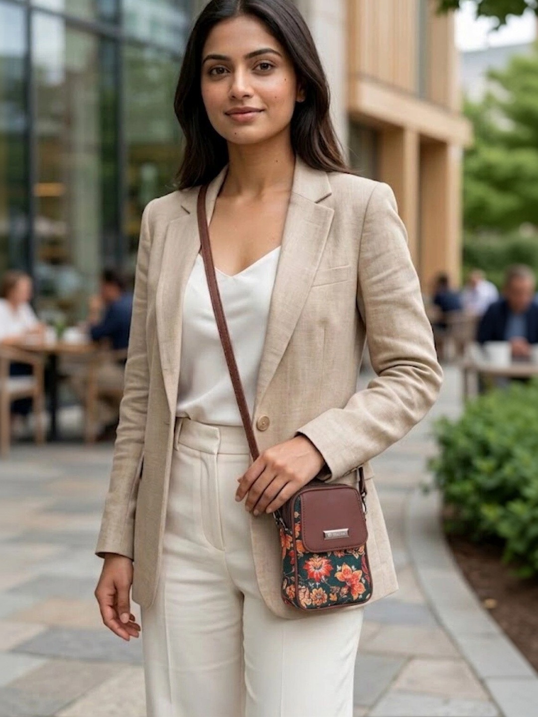 Sibia Bags Floral Printed Sling Bag