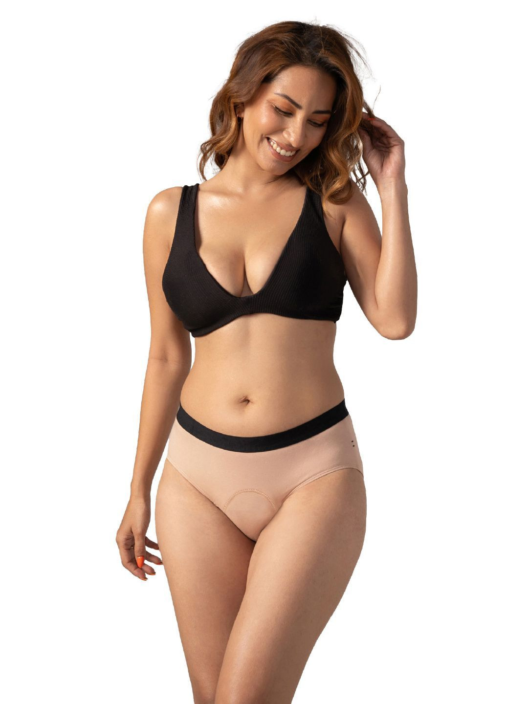 Mahina Reusable & Leak Proof Period Panty Roebuck Cotton Mid Rise Heavy Flow