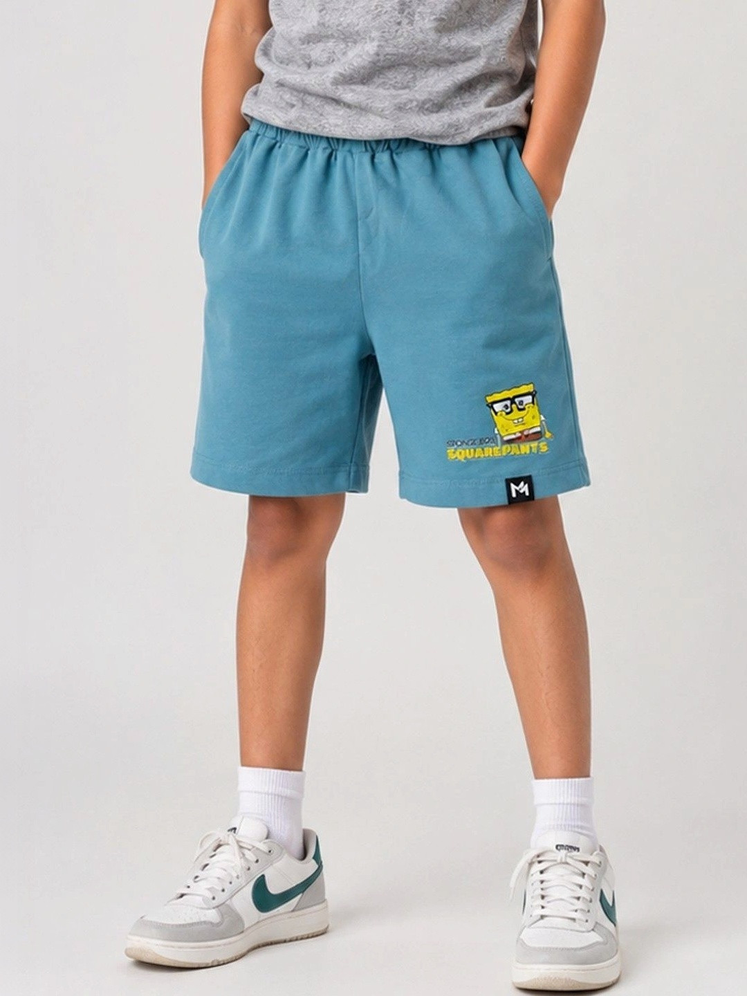 YK X Minute Mirth Boys Spongebob Shorts