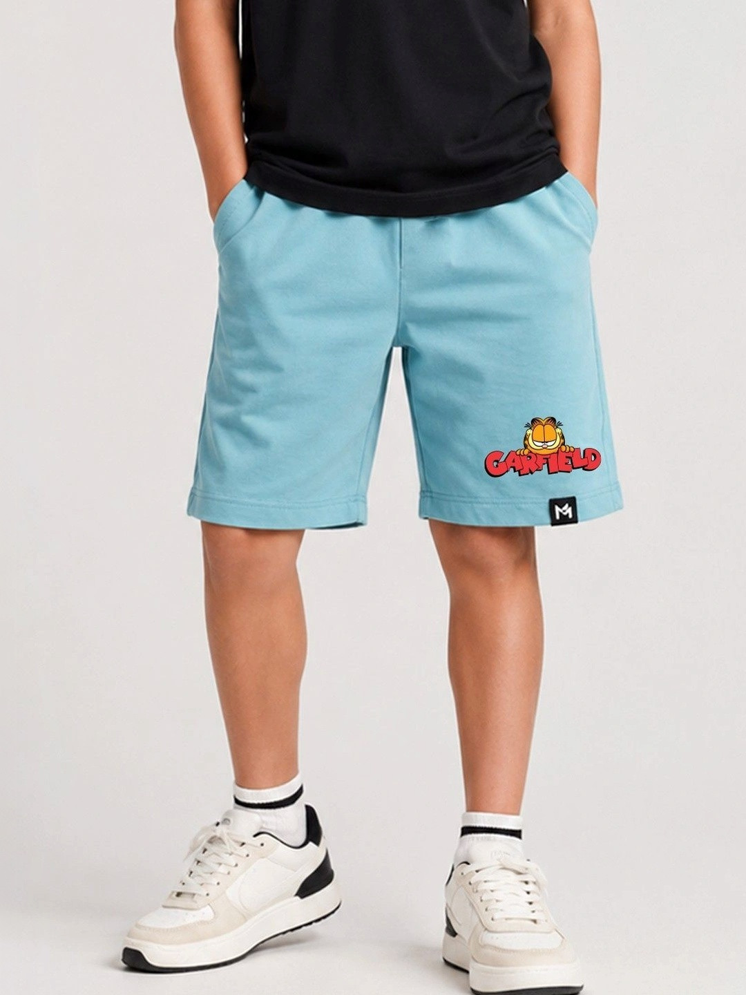 YK X Minute Mirth Boys Garfield Shorts
