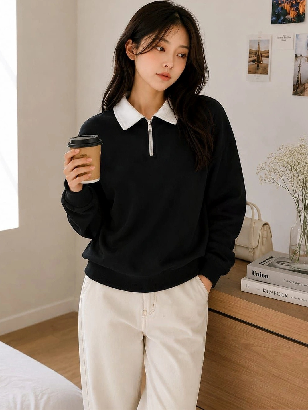 ZAROON PRODUCTION Women Sweatshirt