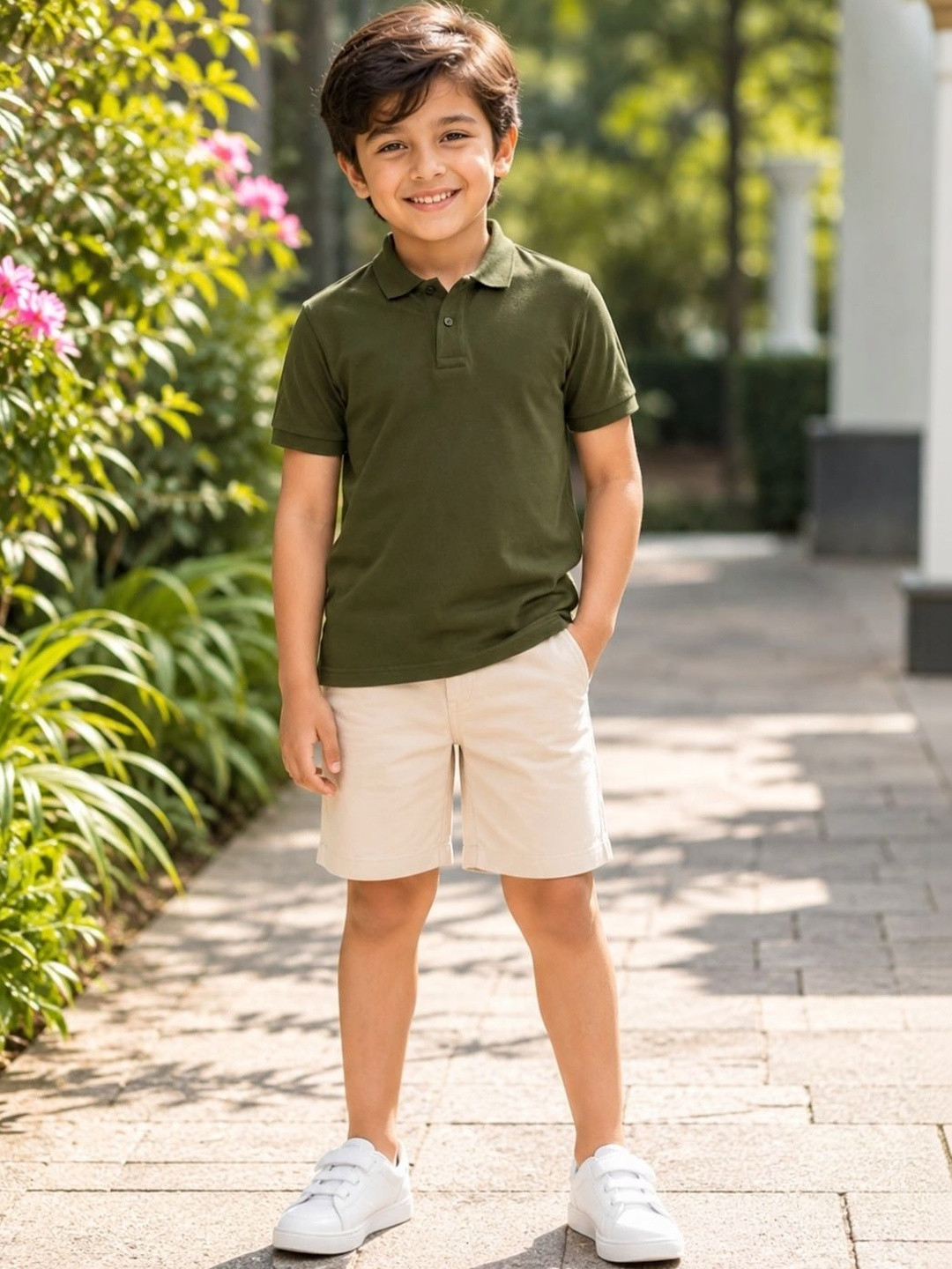FBAR Boys Polo Collar T-shirt