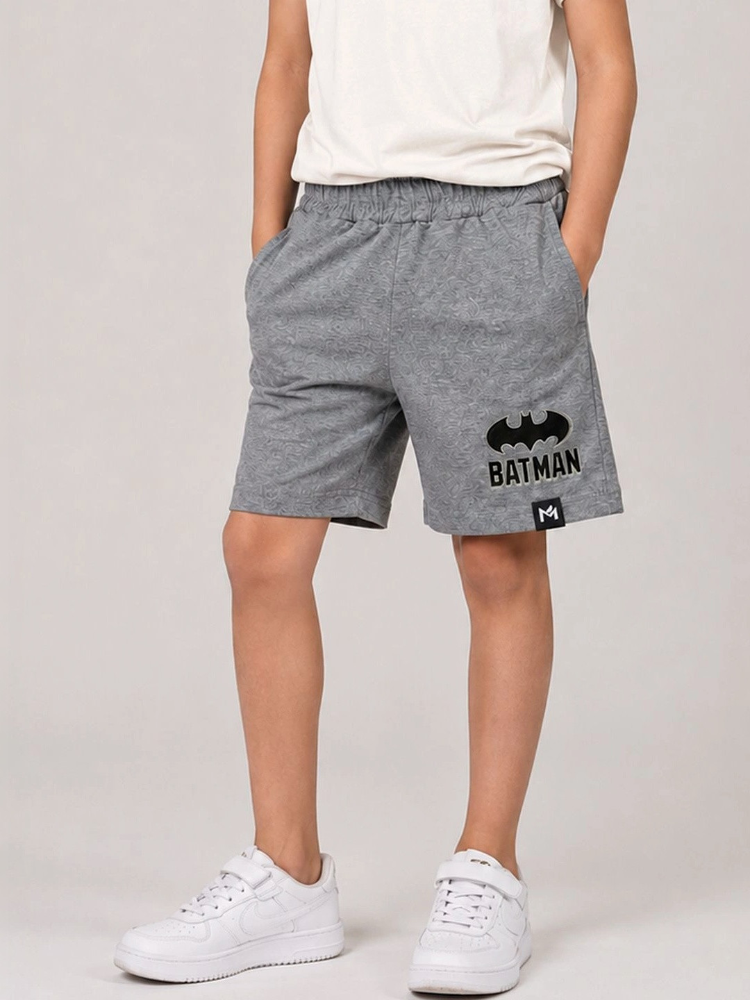YK X Minute Mirth Boys Batman Shorts