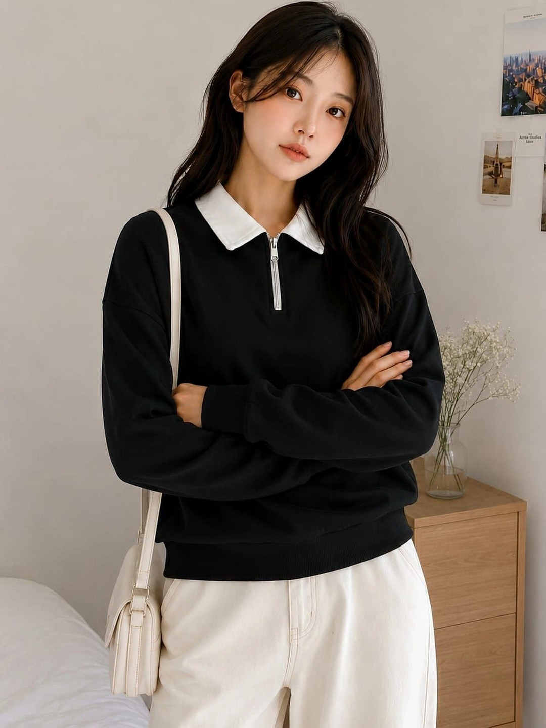 ZAROON PRODUCTION Women Sweatshirt