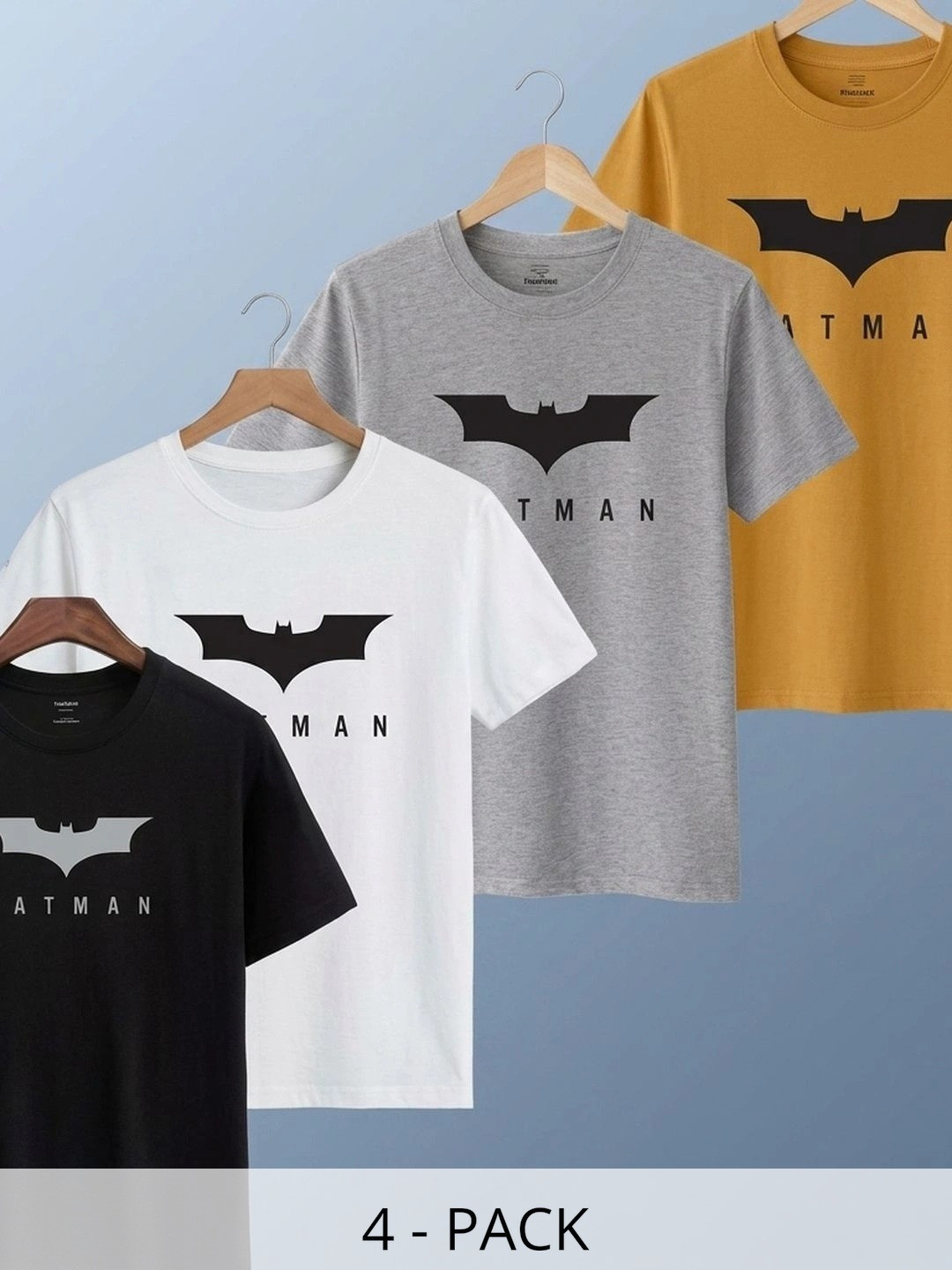 WIKE DENIMS Men 4 Batman Printed T-shirt