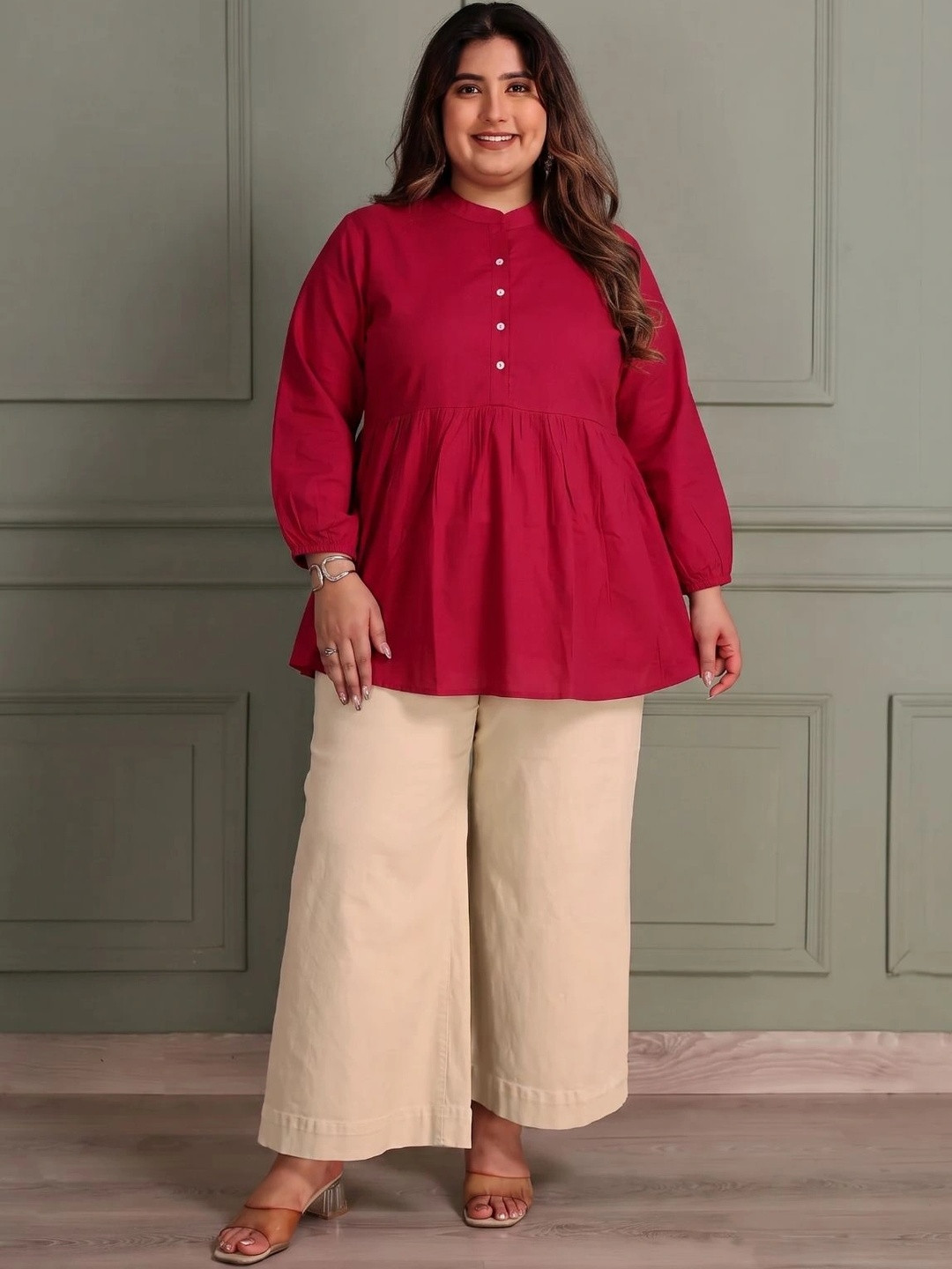 TITTLI Pure Cotton Empire Kurti