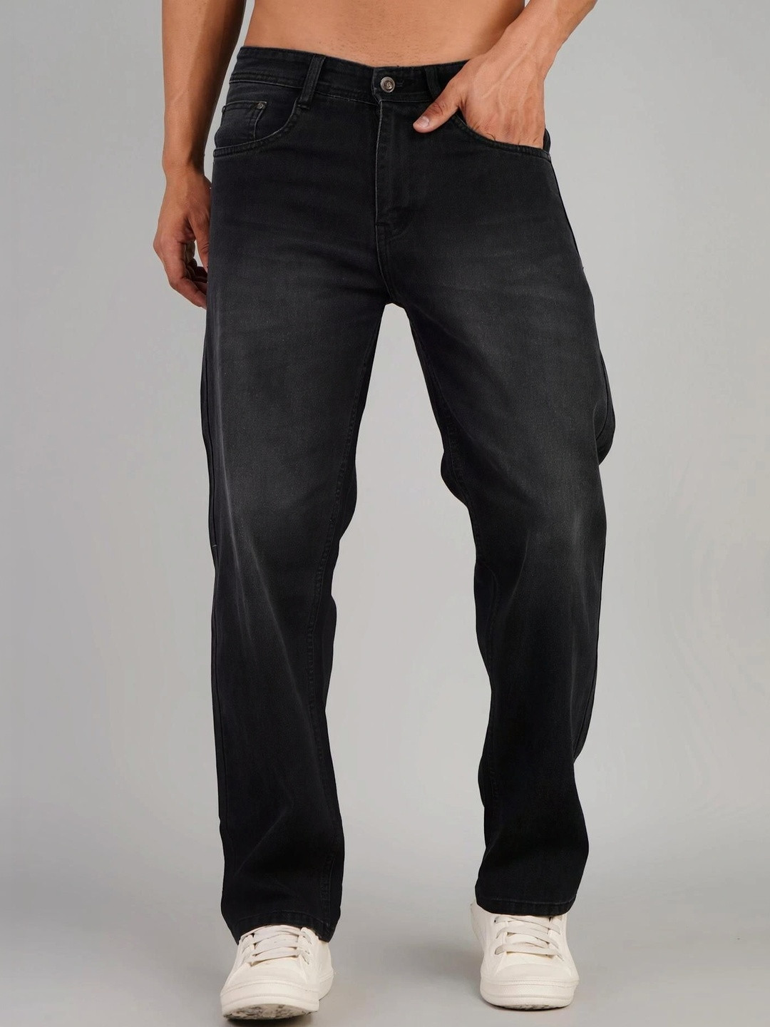 Wanted Men Mid-Rise Low Distress Jeans