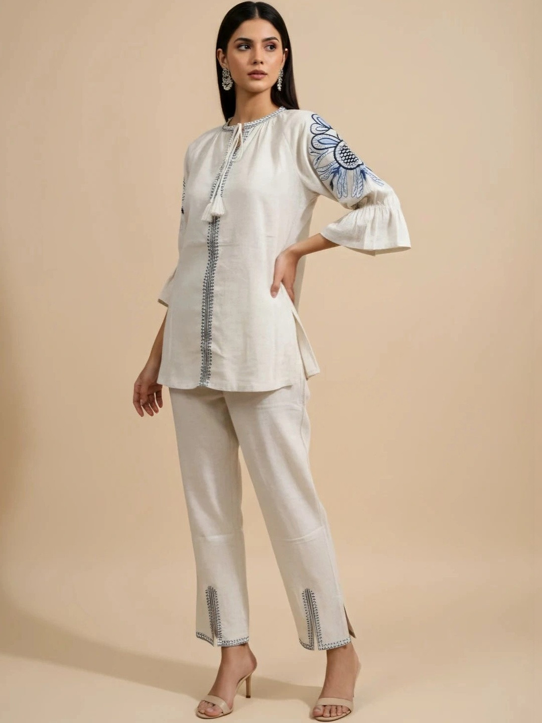 Ilaaha Women Top with Trousers