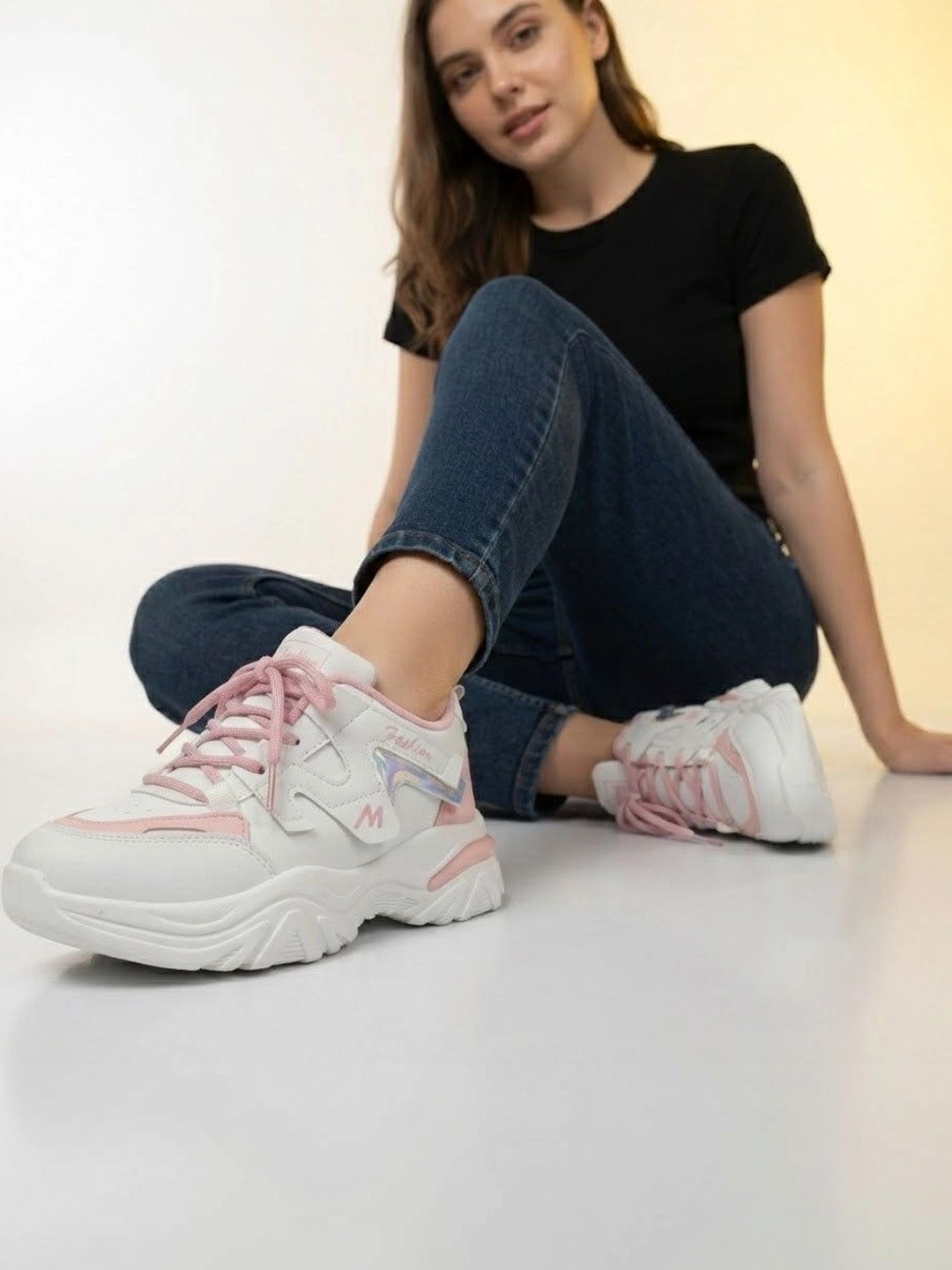 glitchez Women Mesh Walking Shoes