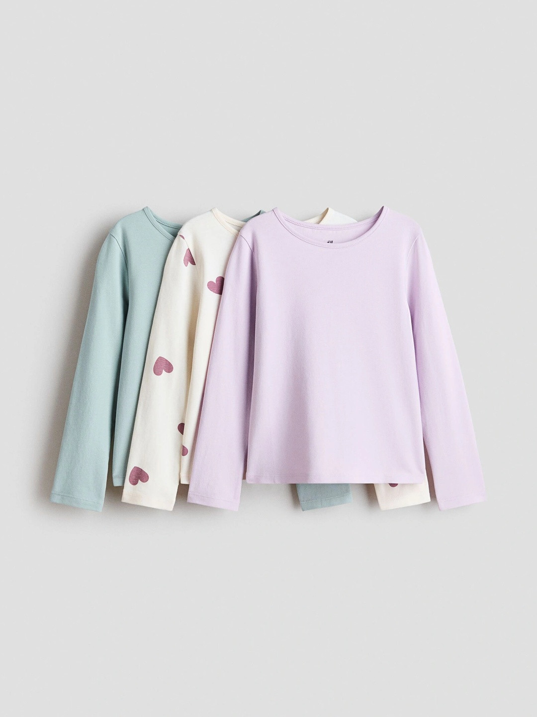 H&M 3-Pack Cotton Tops