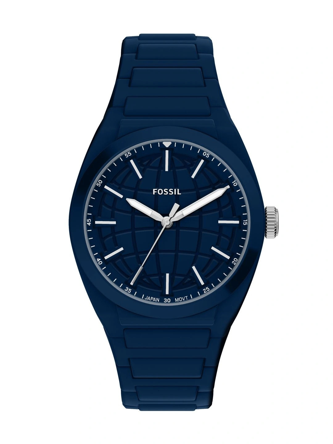 Fossil Men Patterned Dial & Straps Analogue Watch FS6177