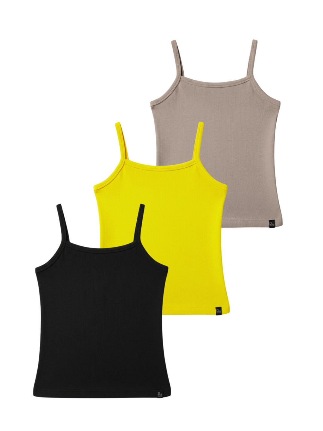 United Colors of Benetton Girls Pack Of 3 Camisoles