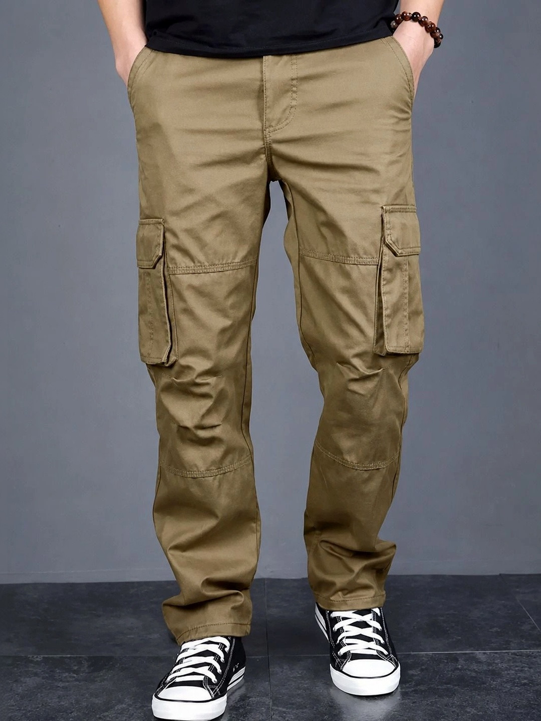 COMBRAIDED Men Regular Fit Cargos