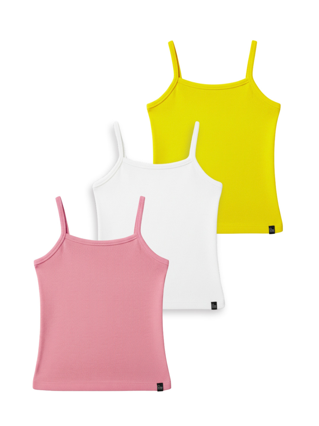 United Colors of Benetton Girls Pack Of 3 Camisoles