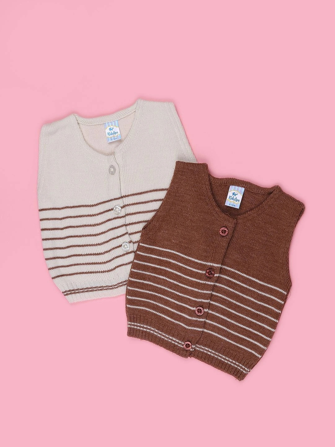 V-Mart Boys Striped Cardigan