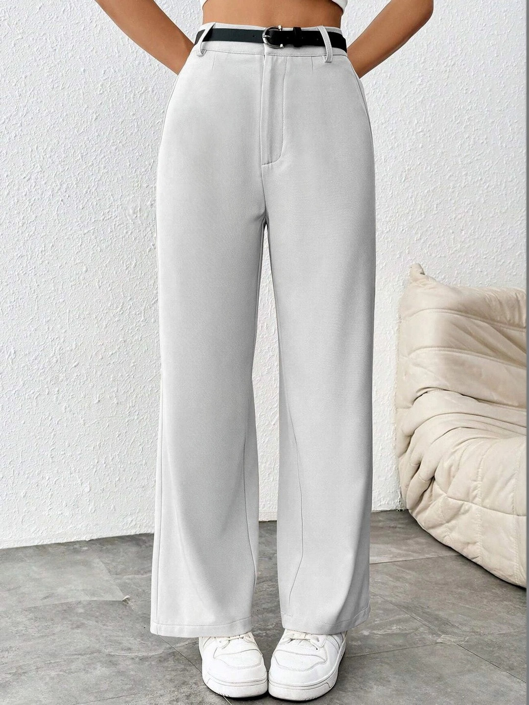 Mast & Harbour Women High-Rise Trousers