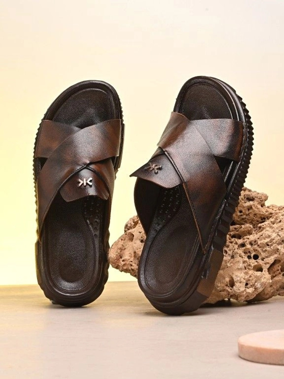 Killer Men Leather Comfort Sandals