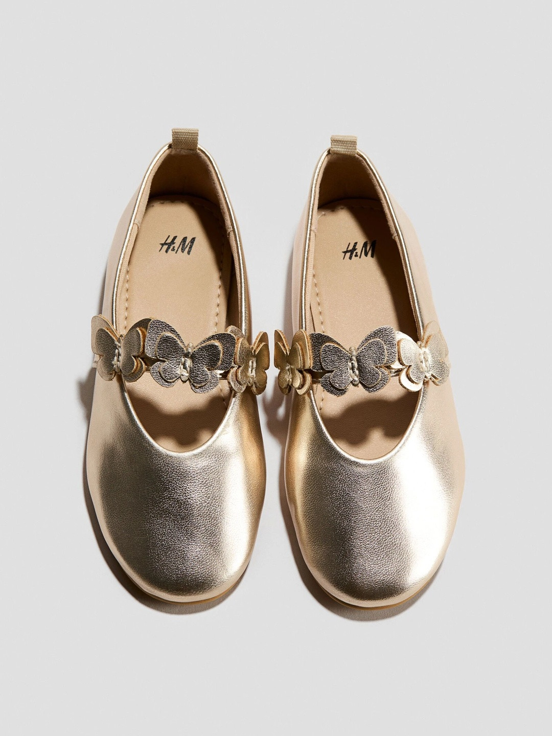 H&M AppliqueD Ballet Pumps