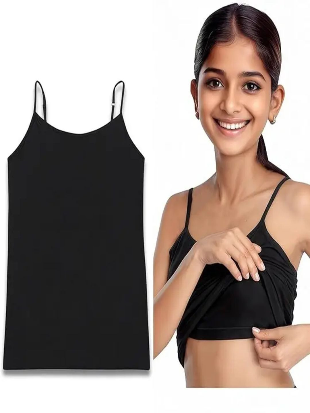 KIKWIT Cotton Lightly Padded Camisoles