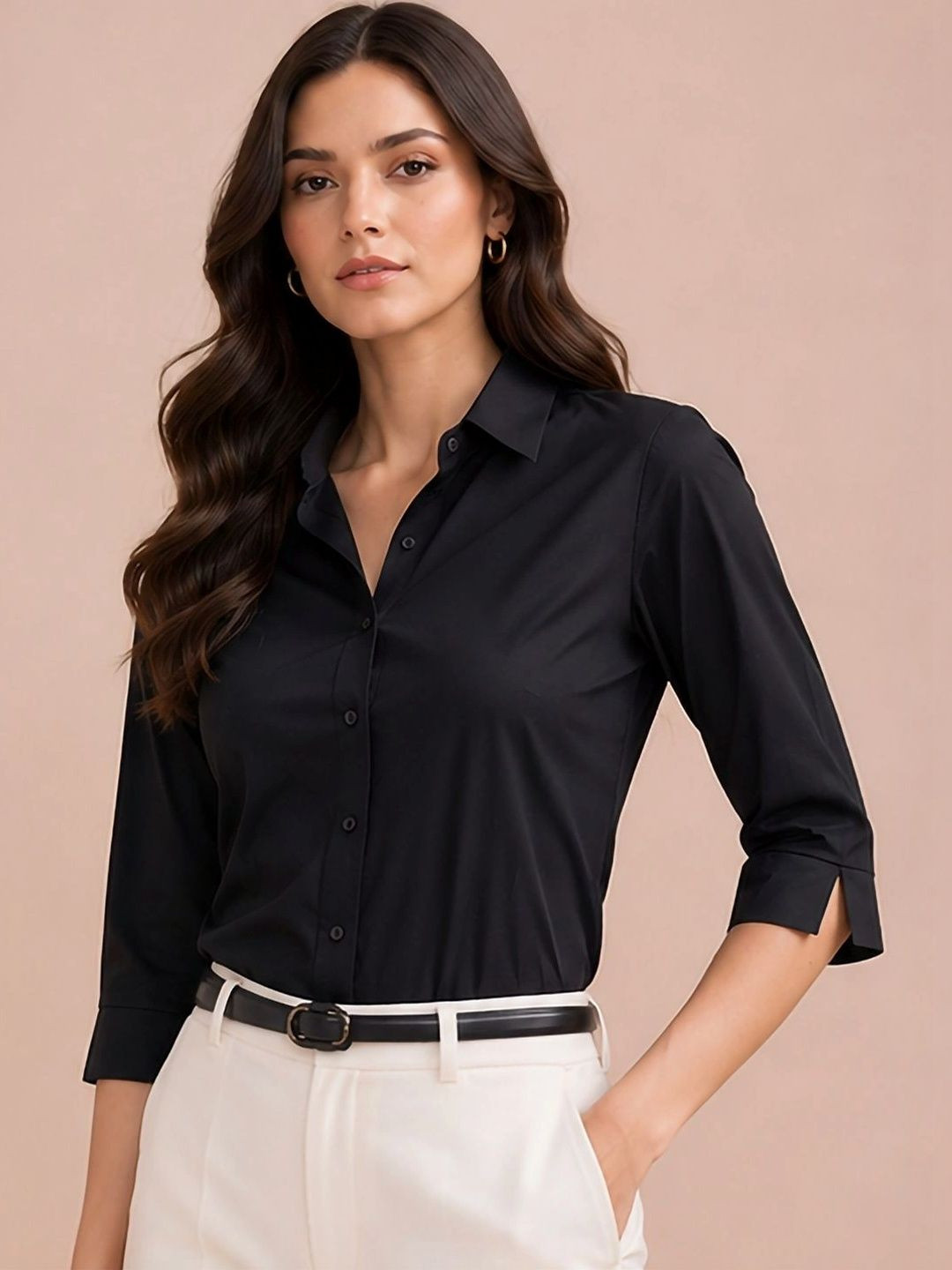 Zainab Women Slim Fit Formal Shirt