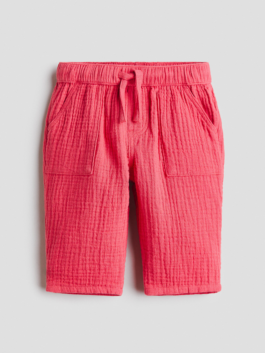 H&M Cotton Muslin Trousers