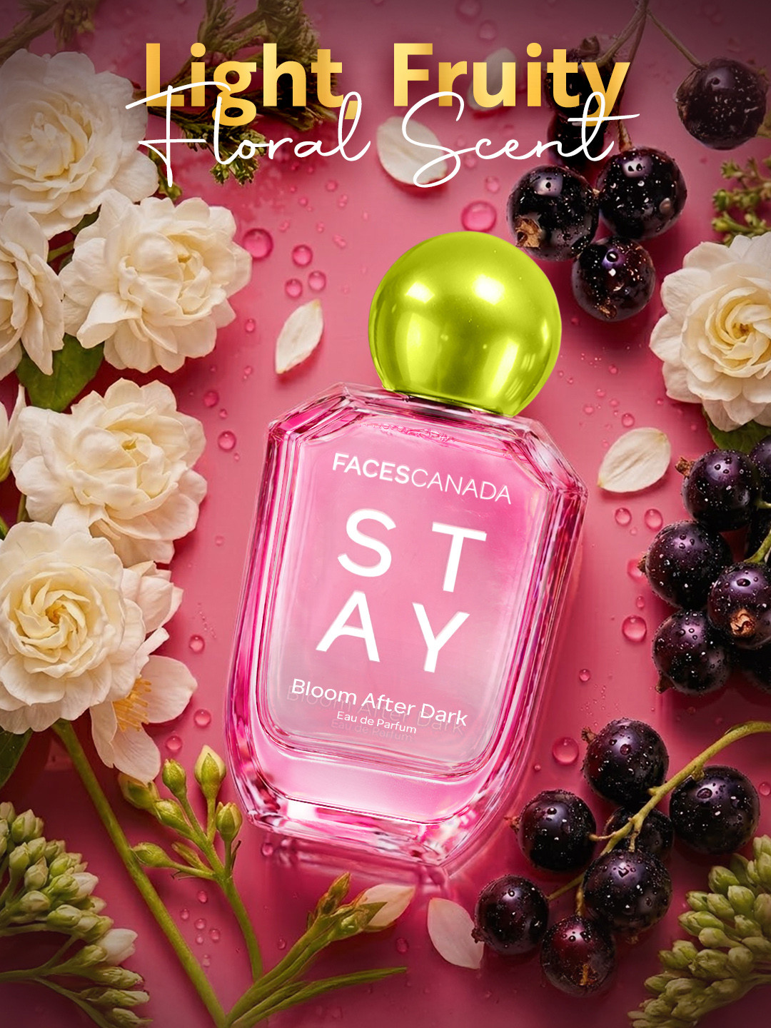 FACES CANADA Women Stay Bloom After Dark Long Lasting Eau de Parfum - 50ml