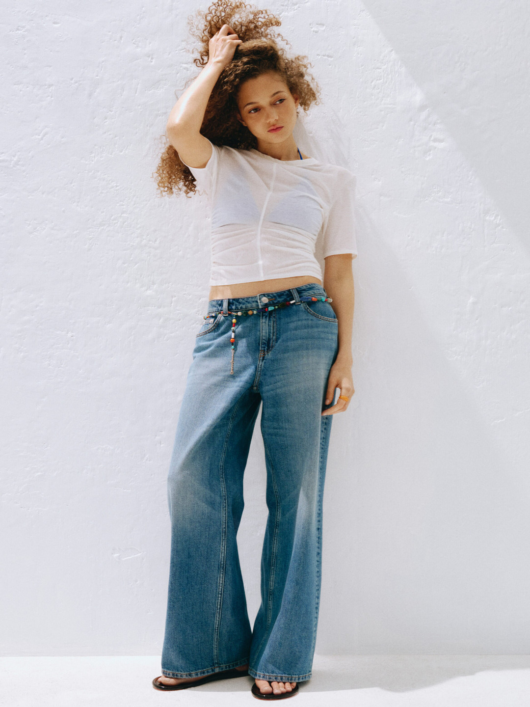 H&M Women Baggy Waist Jeans