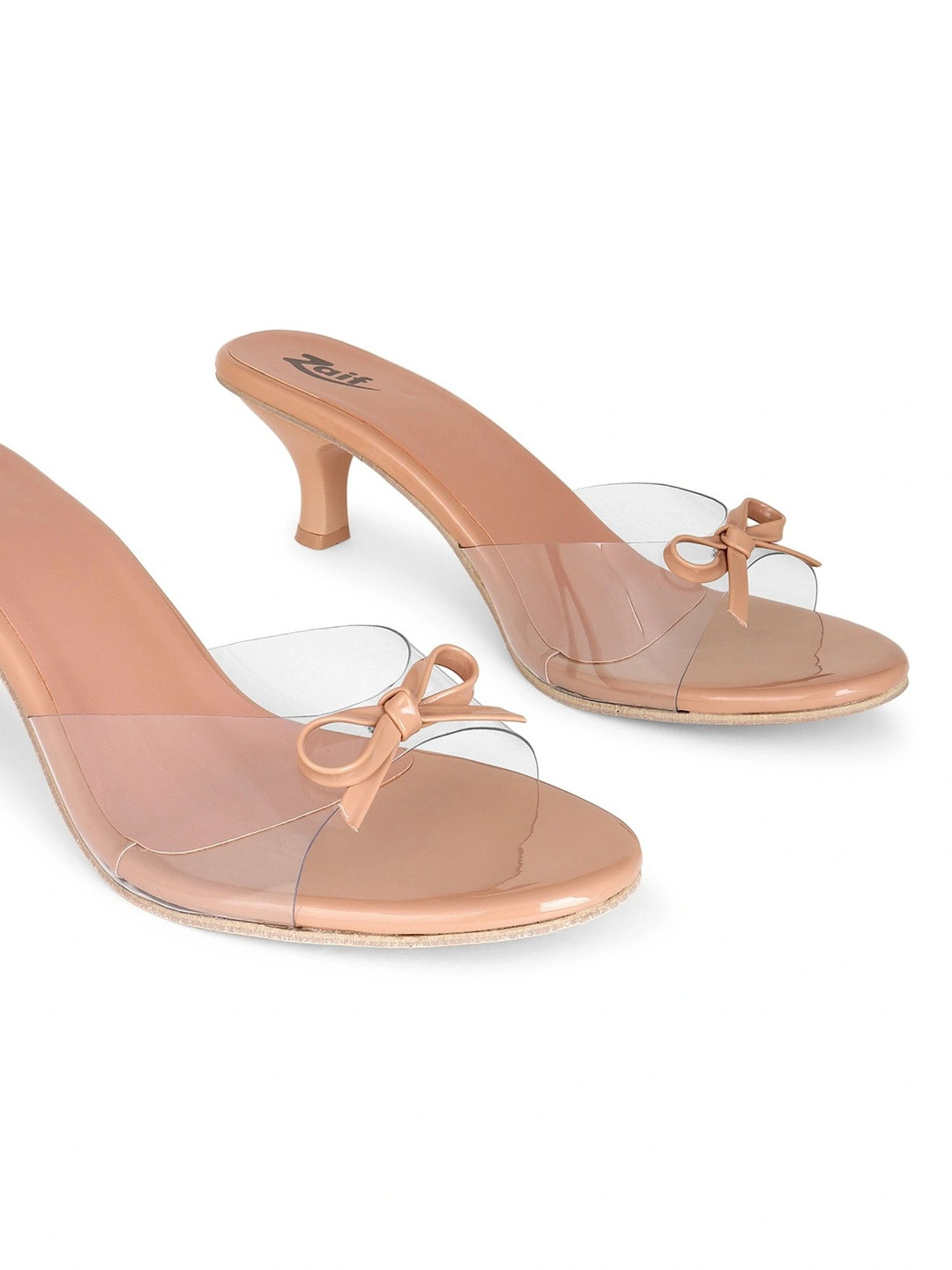 ZAIF Kitten Sandals with Bows