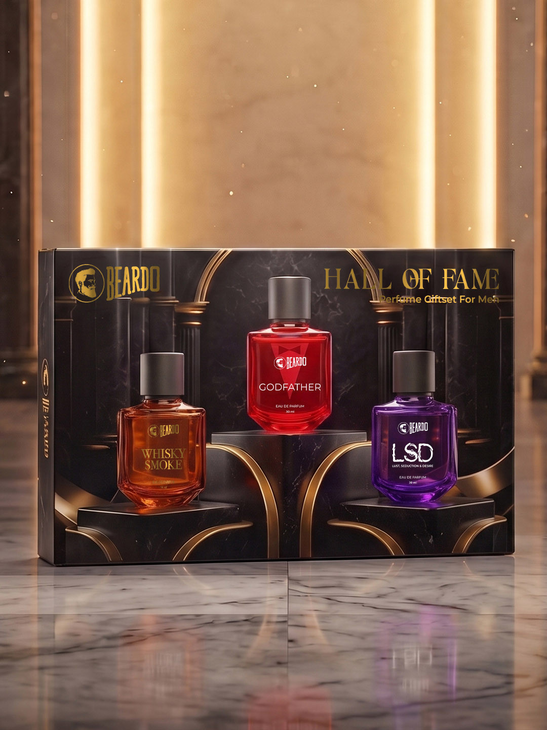 BEARDO Hall Of Fame Perfume Giftset for Men