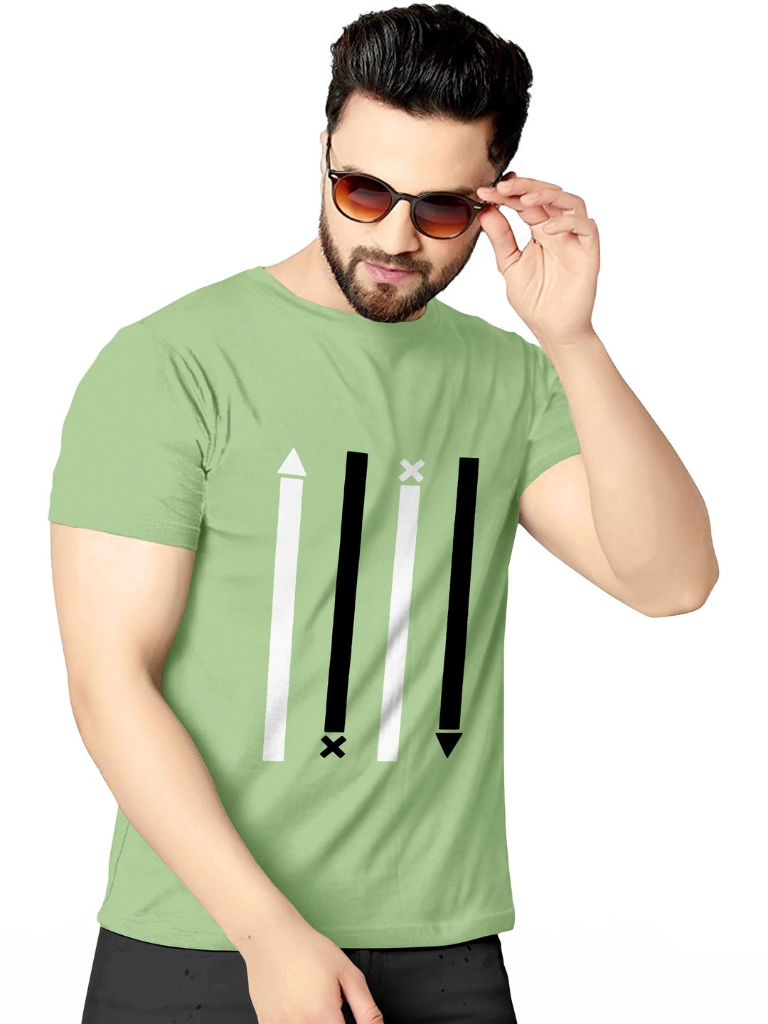 Moda Rapido Men Printed T-shirt