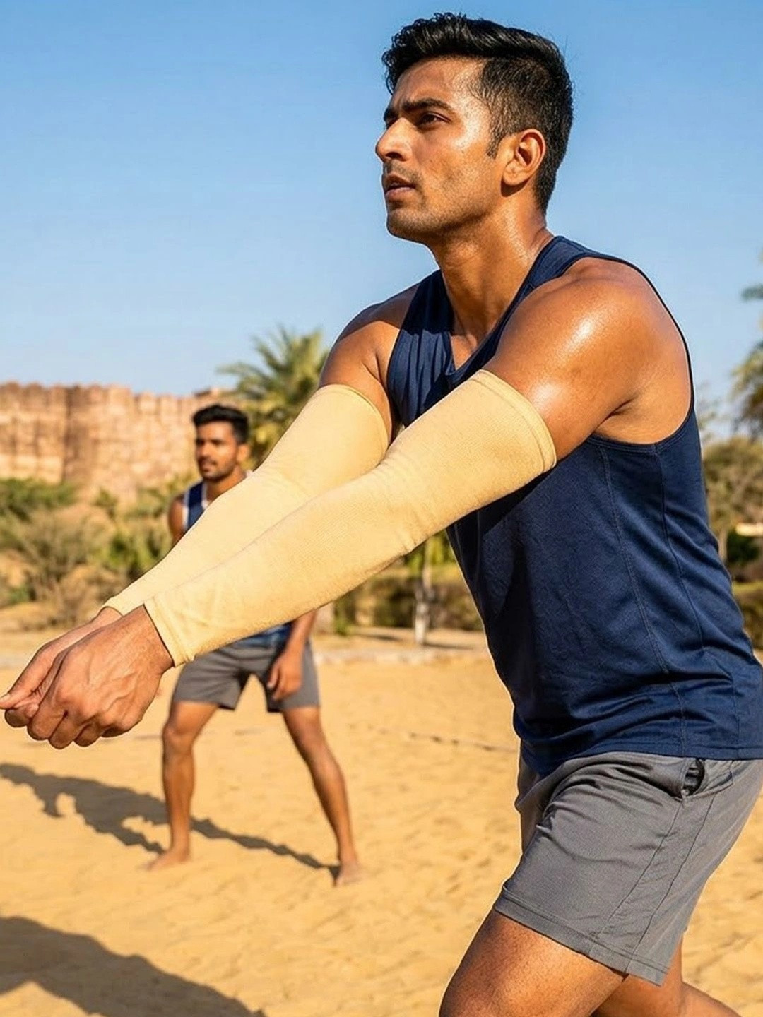 Kuber Industries Full Arm Sleeves Sports Accessories
