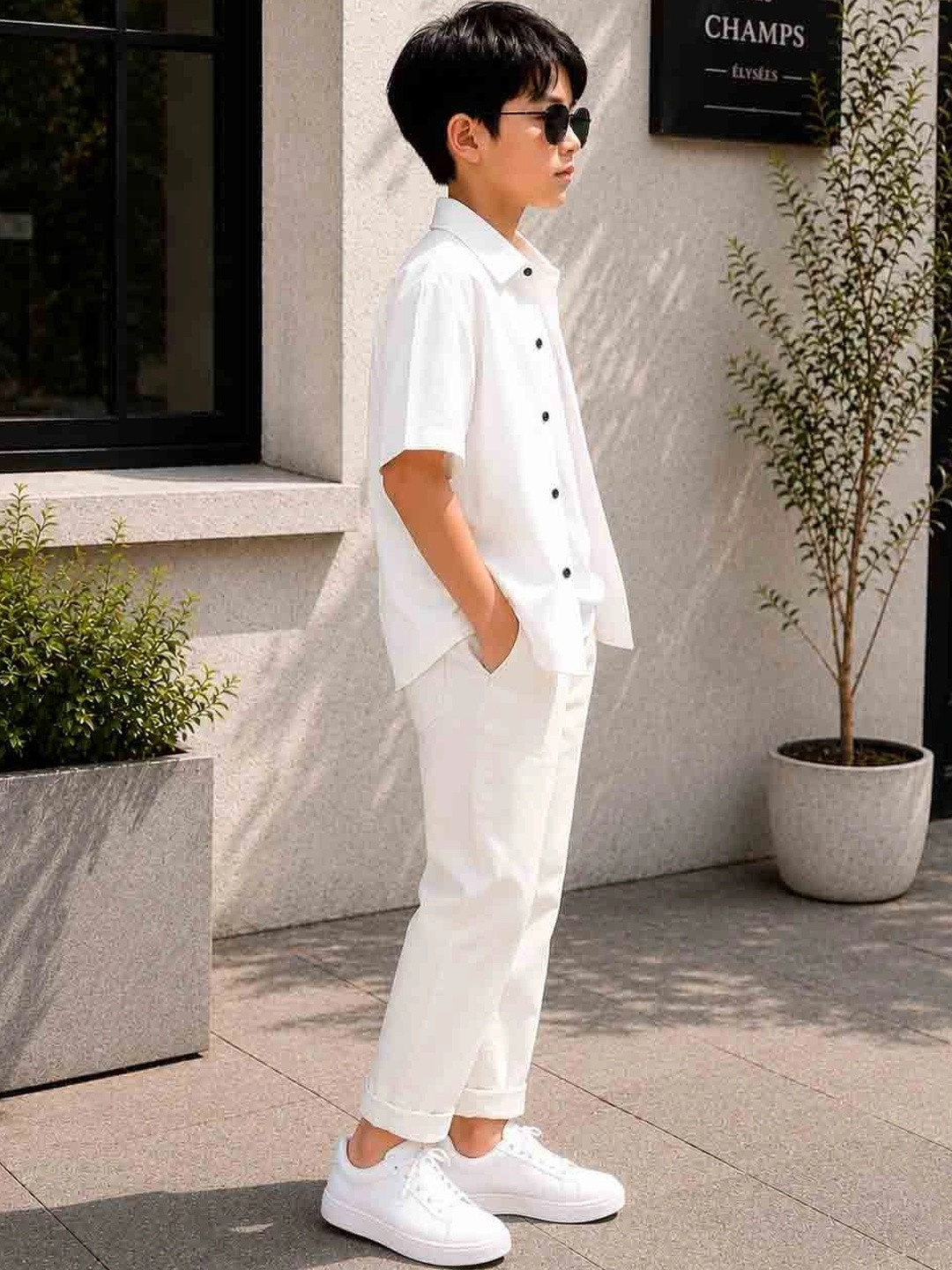 Parasense Boys Relaxed Casual Shirt