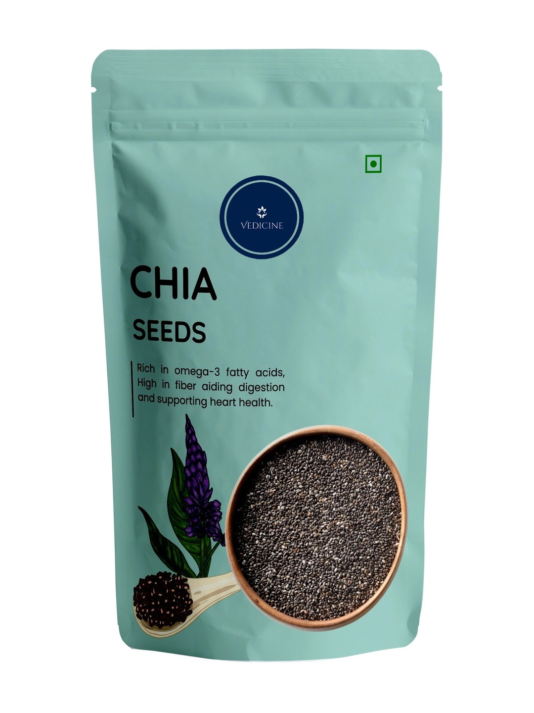 VEDICINE Chia Seeds - 200gm
