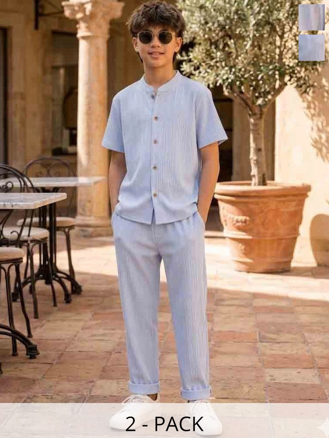 Parasense Boys Shirt with Trousers