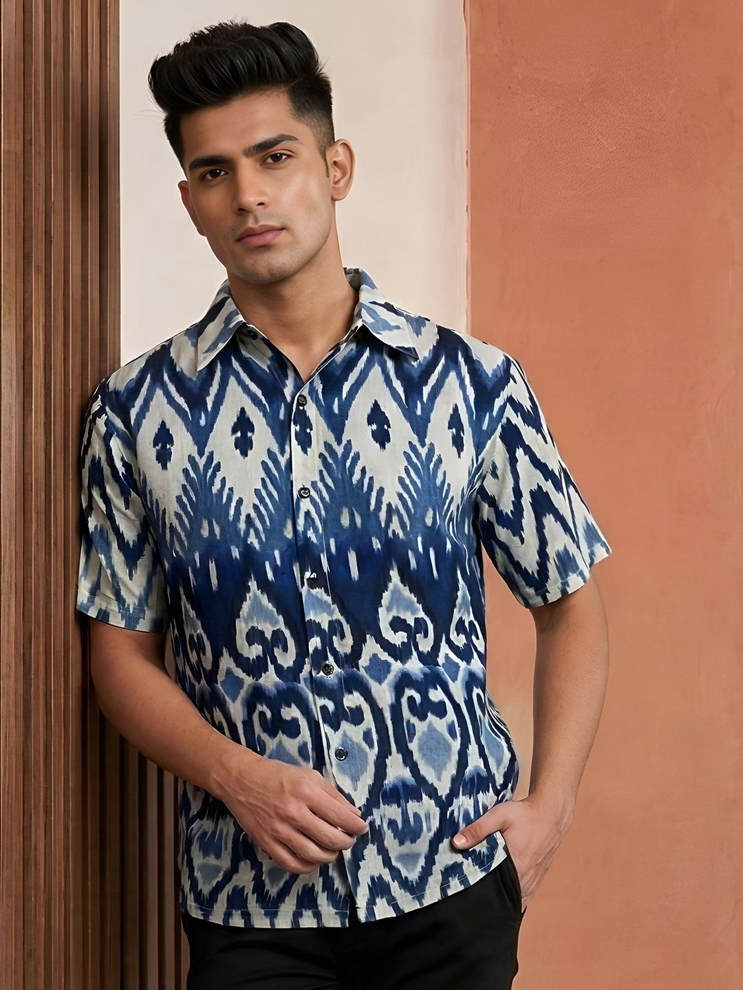 IKRASS Men Printed Casual Shirt